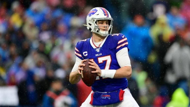 Josh Allen em atuação pelo Buffalo Bills