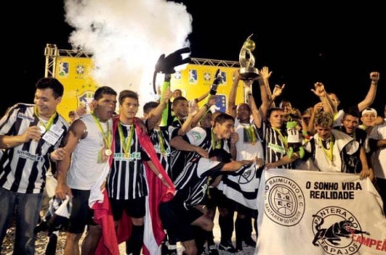 Imagem do título do São Raimundo na Série D de 2009
