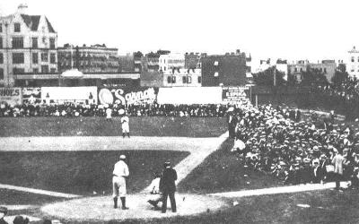Imagem do antigo estádio do New York Yankees