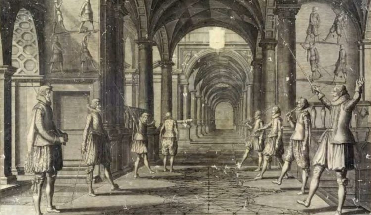 “Academie de l’Espée de Girard Thibaultera”, de Girard Thibault.
