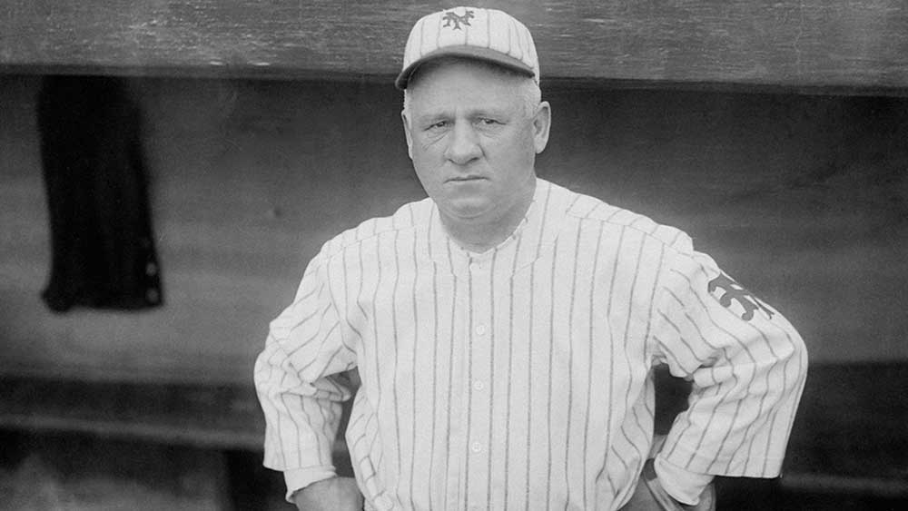 John McGraw, um dos melhores técnicos do San Francisco Giants