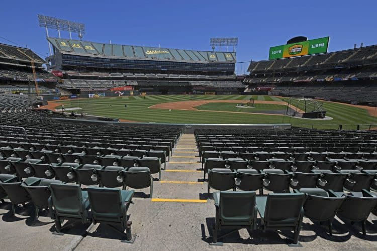 Oakland Coliseum, estádio do Oakland Athletics