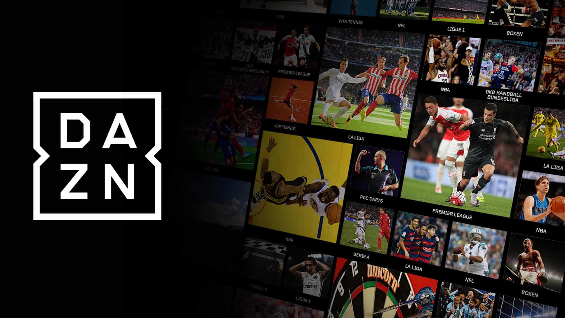 campeonatos e eventos dazn