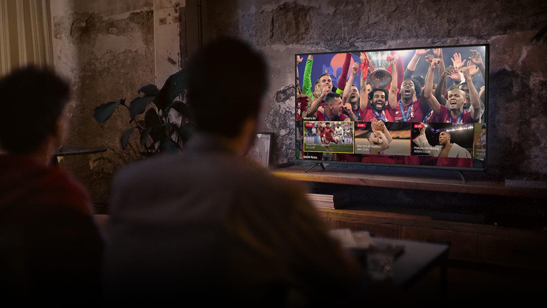 como funciona dazn