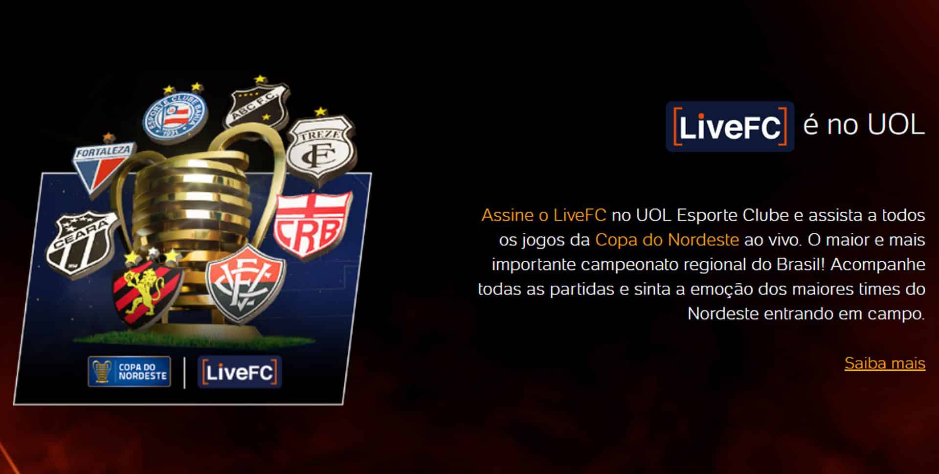 como funciona o Live FC