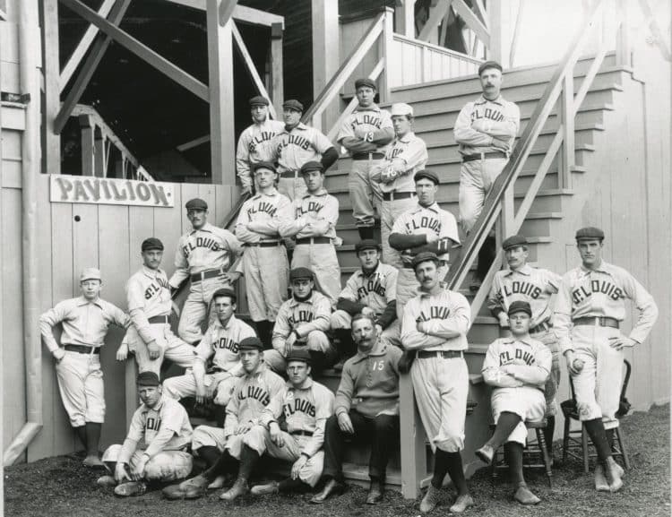 Foto do St Louis Cardinals em 1899