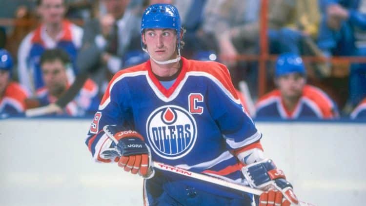 Wayne Gretzky é considerado o melhor jogador da história da NHL