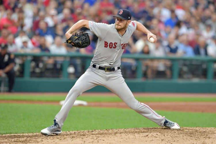 Chris Sale é um dos jogadores mais bem pagos da MLB