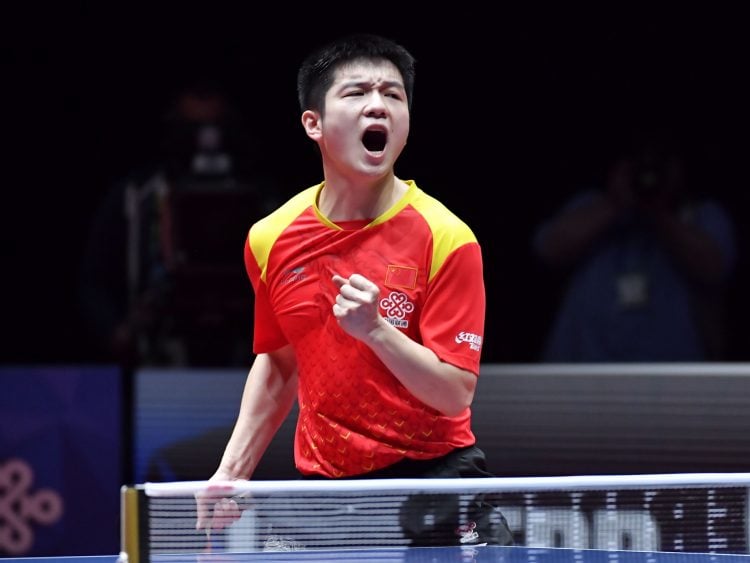 Fan Zhendong é o melhor jogador de tênis de mesa do mundo