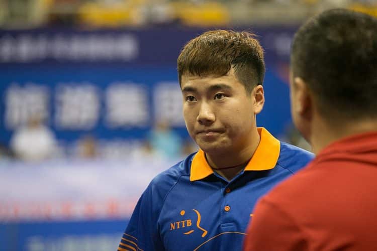 Liang Jingkun está no páreo para ser o melhor jogador de tênis de mesa do mundo