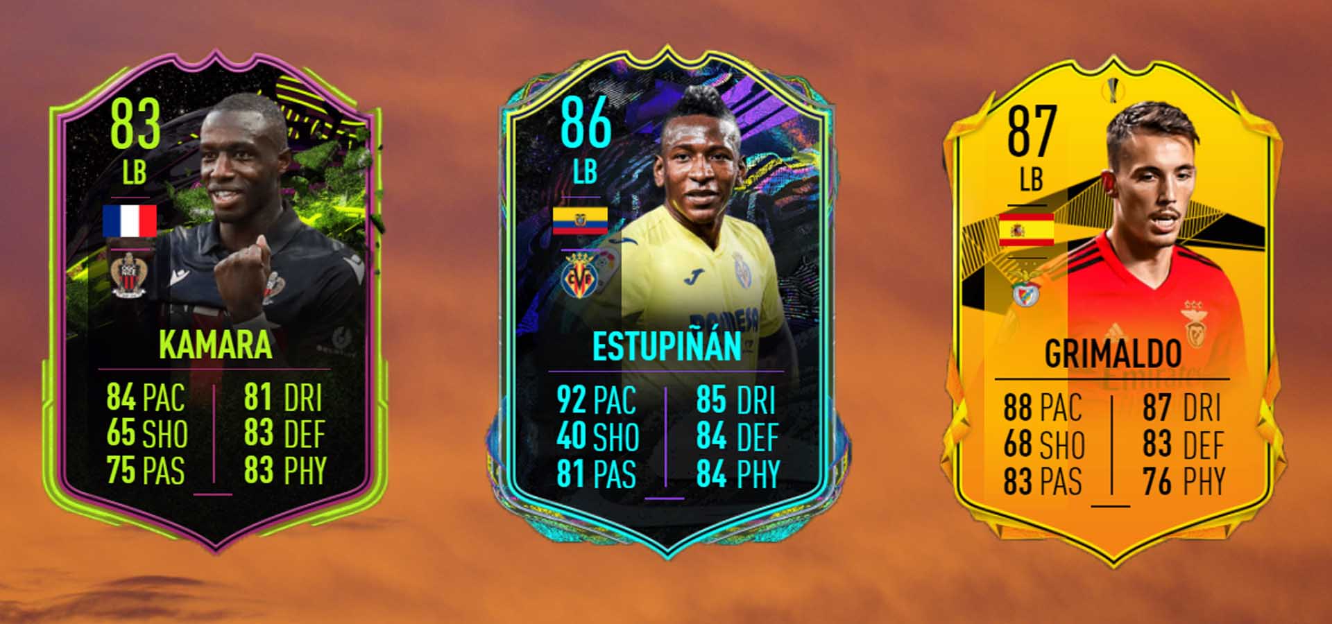 melhores laterais esquerdos ultimate team