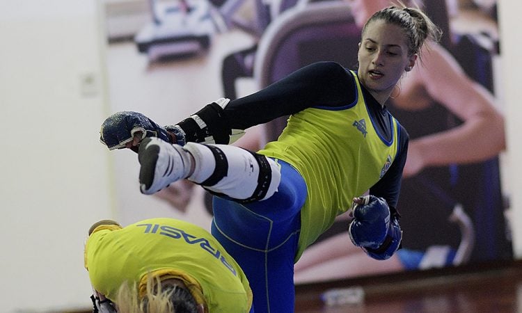 Milena Titoneli começou no taekwondo aos 13 anos