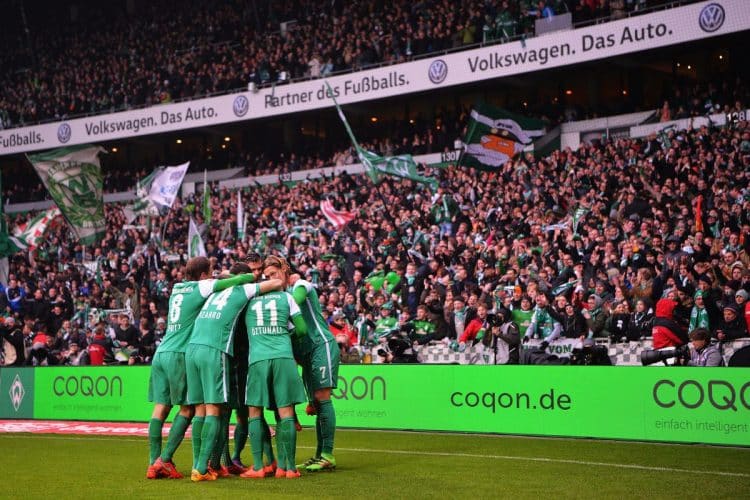 O Werder Bremen tem uma das maiores torcidas da Alemanha
