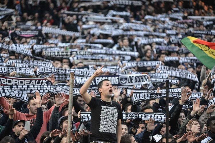 O Bordeaux tem uma das maiores torcidas da França