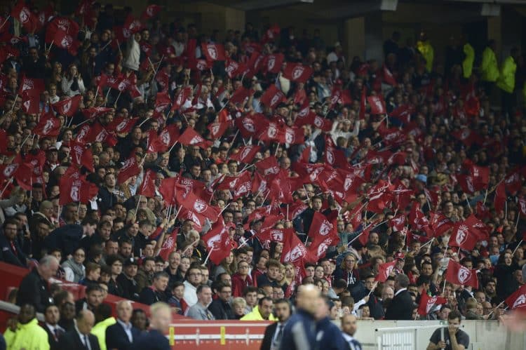 O Lille tem uma das maiores torcidas da França