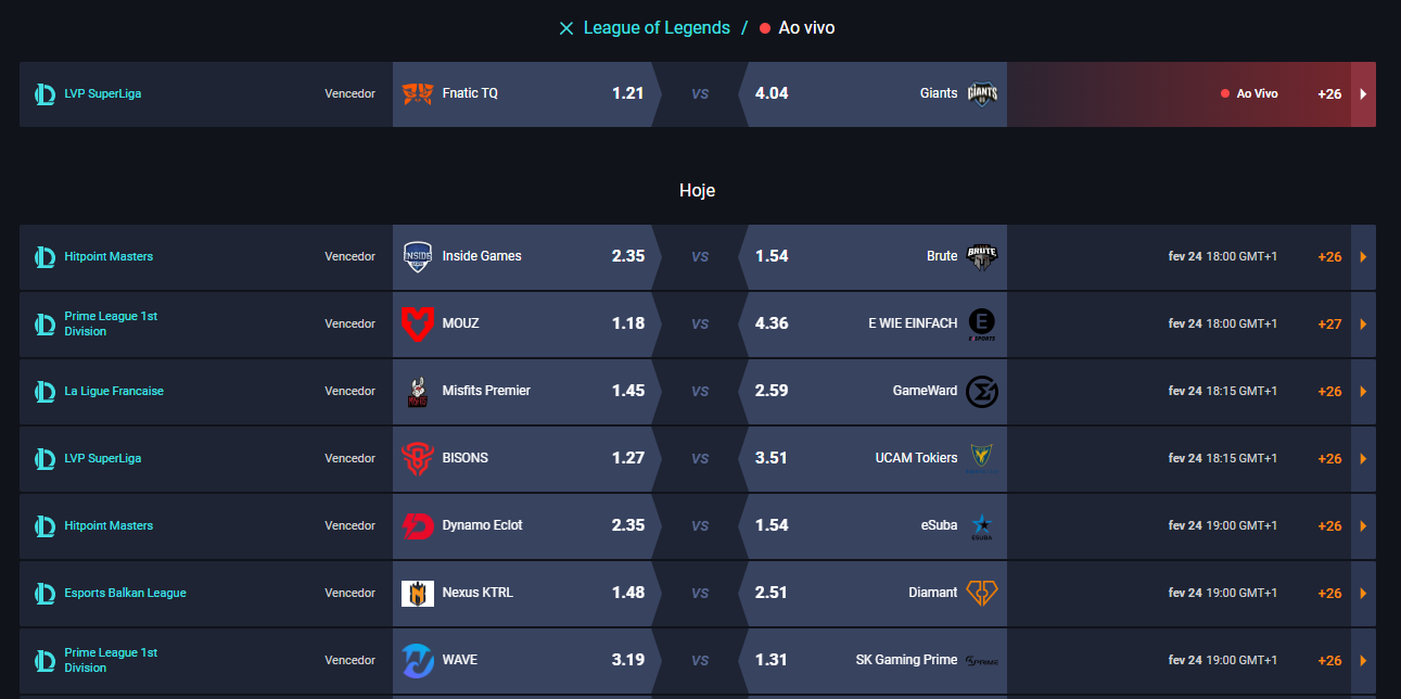 apostar lol rivalry
