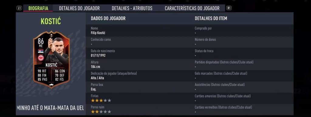 FIFA 22 recebe sua primeira atualização e jogador do evento Road To The Knockouts