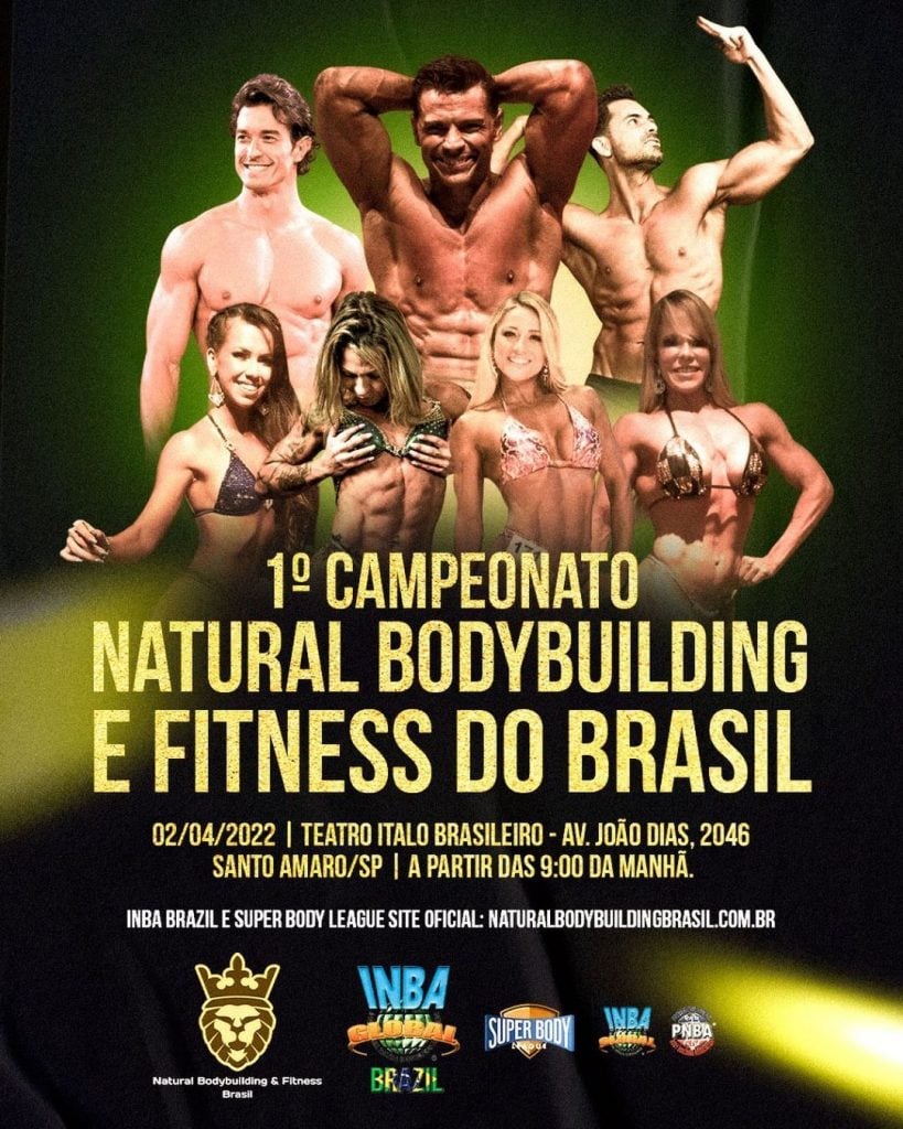 Conheça o Primeiro Campeonato Natural Bodybuilding do Brasil