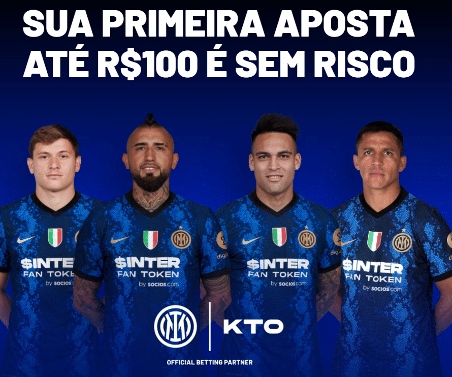 Uma aposta grátis de 100 reais para usuários novos