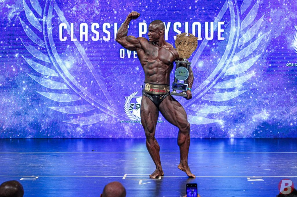 Lusimar Gonzaga é overall da Classic Physique no Novice Open 2022