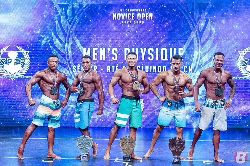 Luan Pires é campeão da categoria Men’s Physique até 1,71 cm no Novice Open