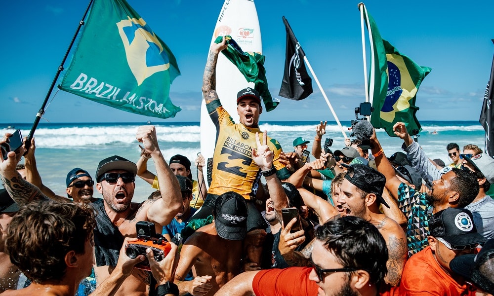 Veja quais são os brasileiros campeões mundiais de surfe