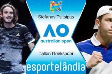 Stefanos Tsitsipas x Tallon Griekspoor – Palpite e prognóstico – 19/01/23
