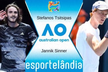 Stefanos Tsitsipas x Jannik Sinner – Palpite e prognóstico – 22/01/23