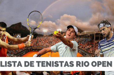 Confira a lista completa de tenistas que disputarão o Rio Open 2023!