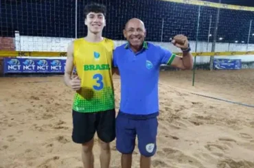 Vôlei de Praia brasileiro vai ter representante no Campeonato Mundial Escolar 2023, em Israel