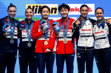 Domínio chinês no Mundial de Esportes Aquáticos 2023