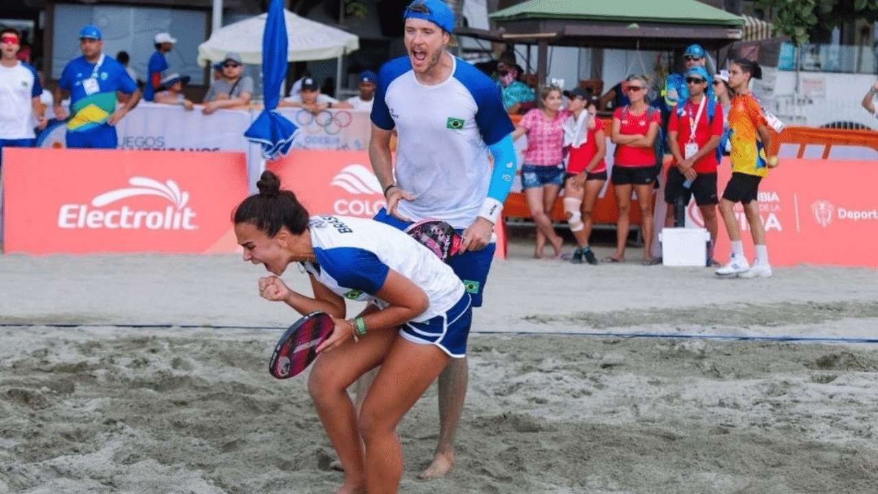 Jogos Sul-americanos de Praia Santa Marta - Dia 4 Beach Tennis semifinal e  final 