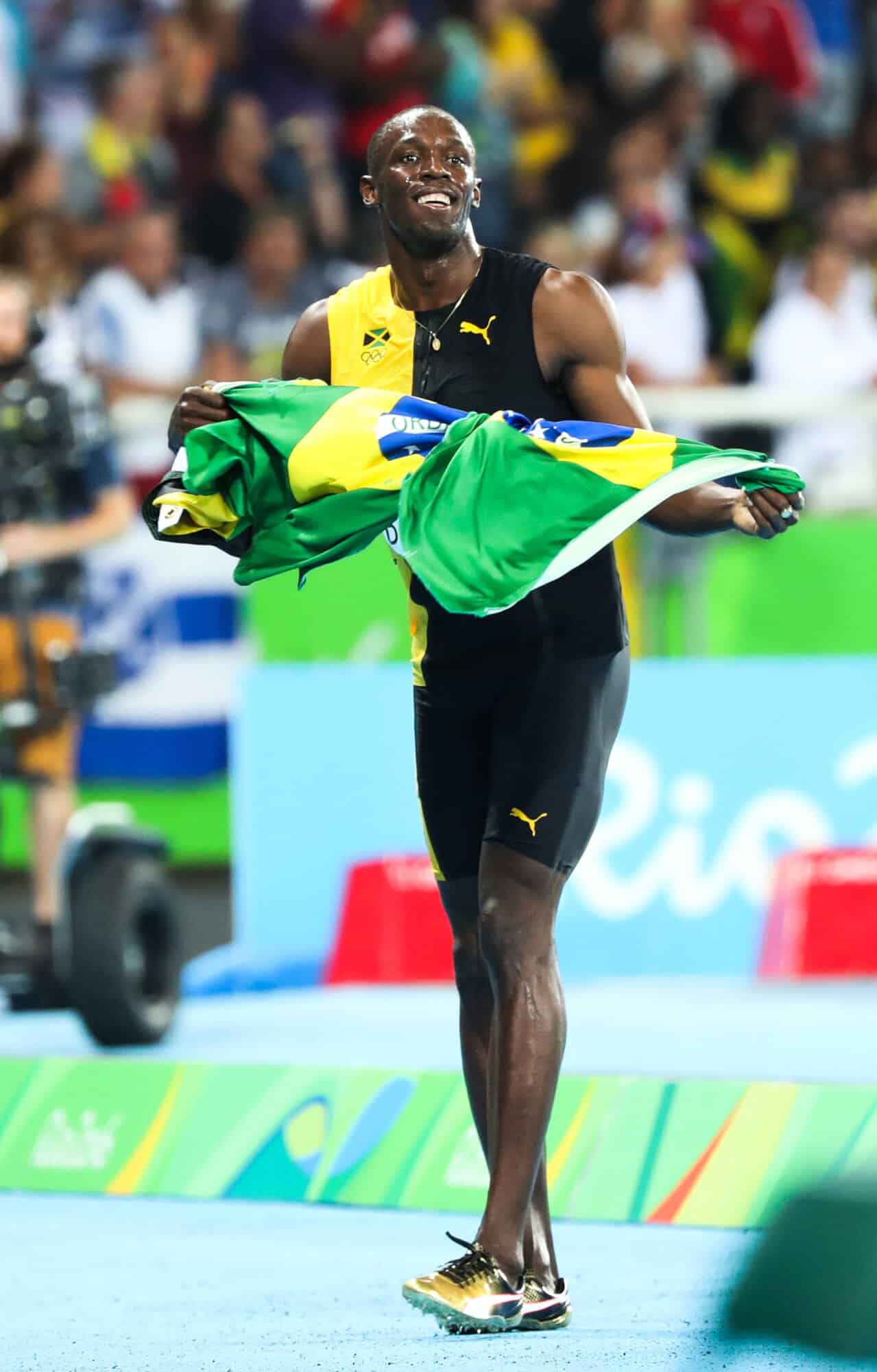 (Icon Sport) Usain Bolt é o maior nome dos 100m, 200m e 4x100m, obtendo alguns recordes mundiais de atletismo