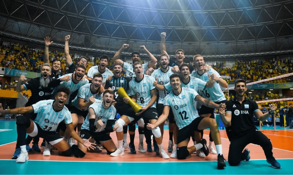 (Divulgação/Mauricio Val/CBV) Seleção Argentina supera Brasil em casa na edição 2023 por 3 x 0