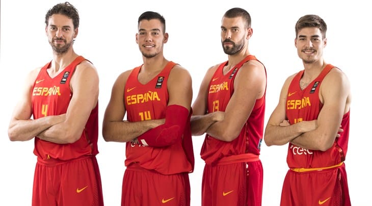 Família Gasol e Hernangómez