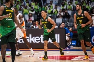 Vibração de Yago Santos na Copa do Mundo de Basquete 2023