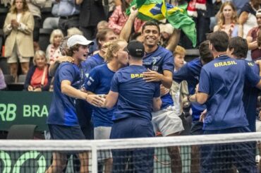 Tênis brasileiro quebra tabu de 24 anos na Copa Davis