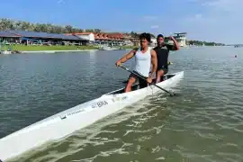 Evandilson Neto destaca início surpreendente na canoagem