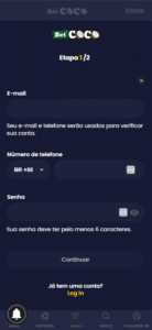 cadastro betcoco casino app
