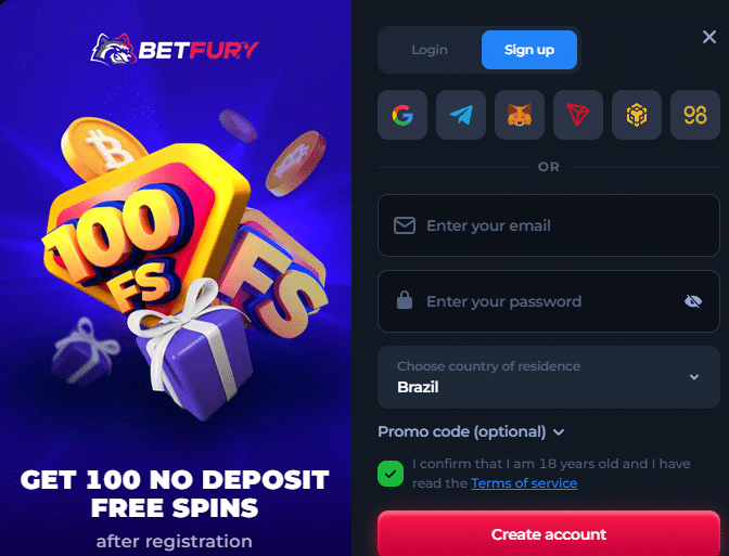 EL betfury bonus de boas-vindas