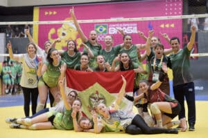 Vôlei feminino: ponteira de Santa Catarina é destaque no título dos Jogos da Juventude