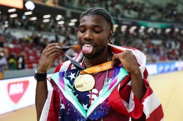 Noah Lyles tinha razão? O título da NBA não é um mundial?