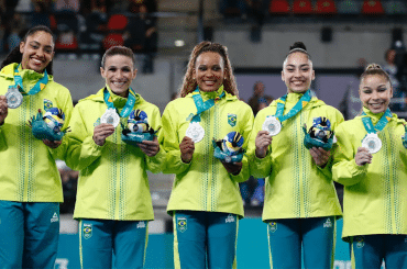 Sem Rebeca Andrade, Brasil perde ouro no Pan 2023