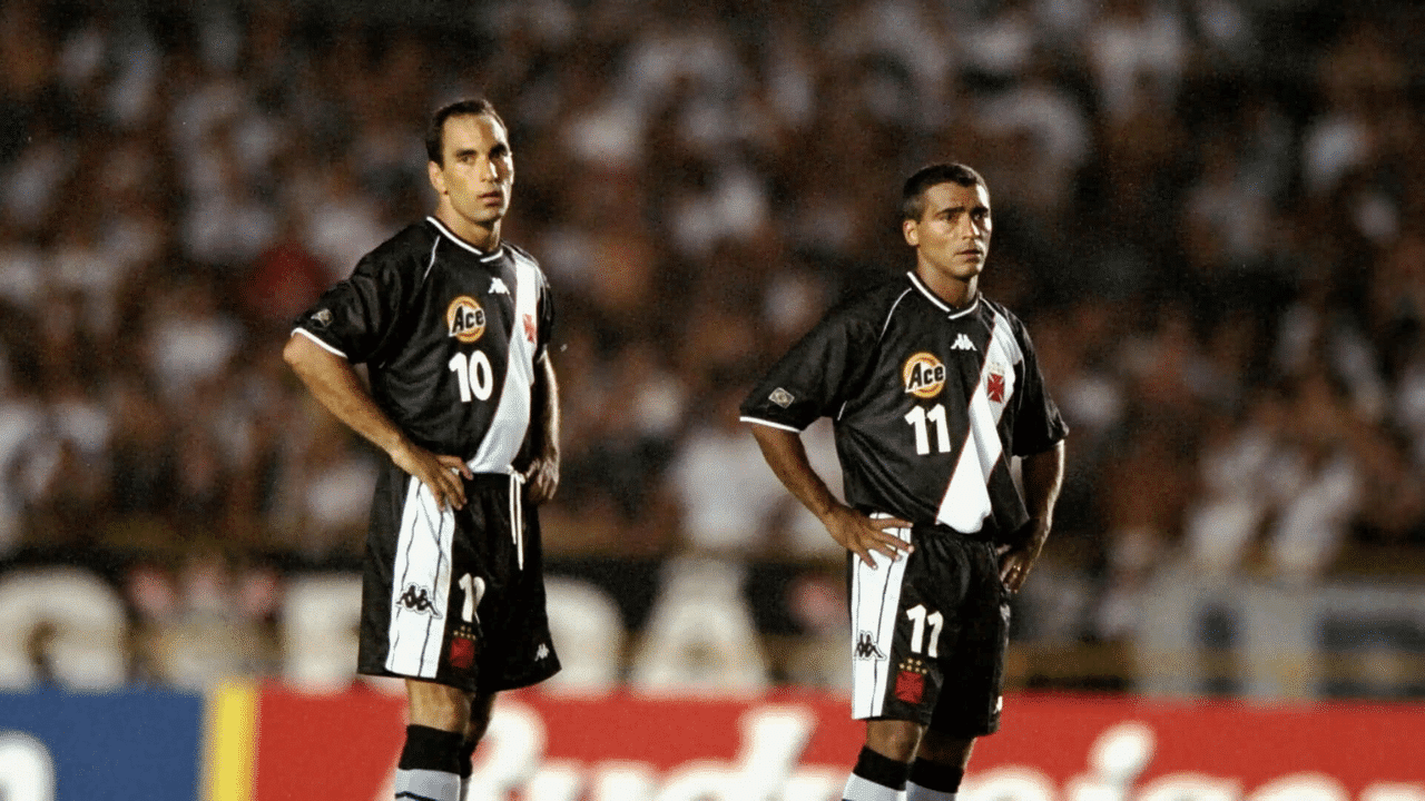 Segundo o 'Estude Vasco', foram 12 partidas com oito vitórias do Vasco com a dupla em campo