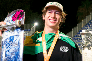 Luigi Cini coloca Brasil entre os melhores no Mundial de Skate Park