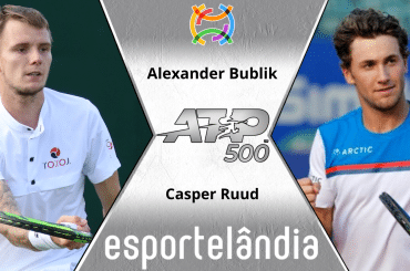 Palpites Tênis: Alexander Bublik x Casper Ruud – 25/10/2023