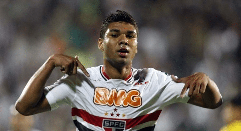 Casemiro começou na base do São Paulo