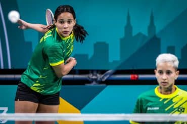 Juliana e Sania Lima conquistam medalha histórica para o Badminton brasileiro no Pan-americano 2023