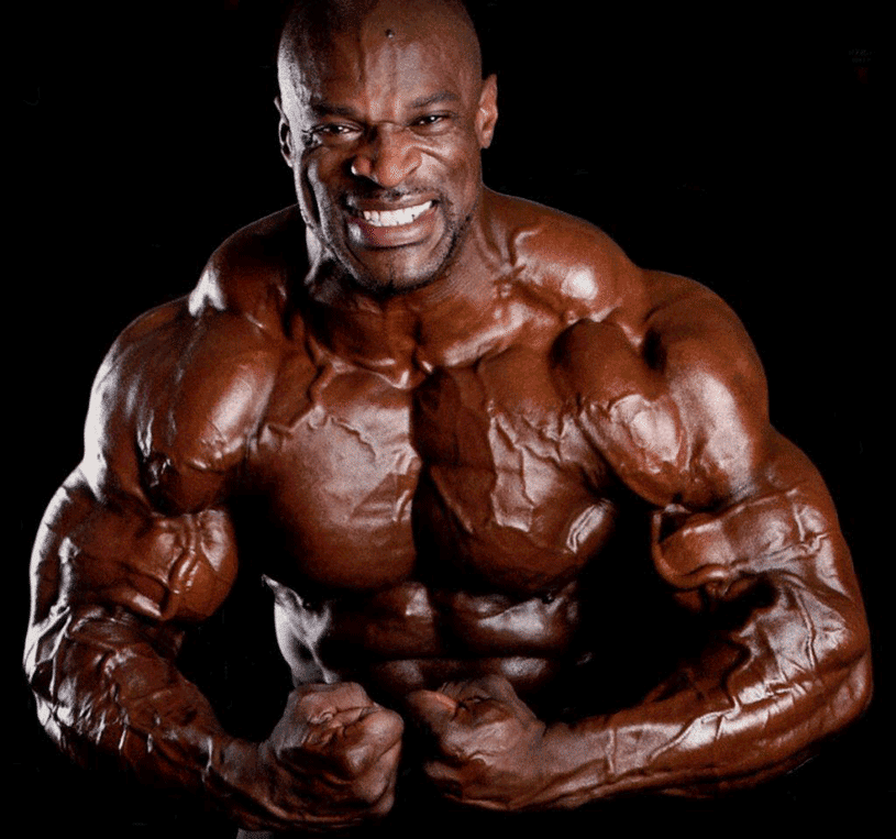 Ronnie Coleman possui 8 prêmios do Mr. Olympia