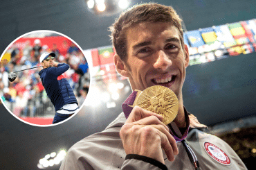 Lenda da natação, você sabia que Michael Phelps tem um recorde mundial no golfe?
